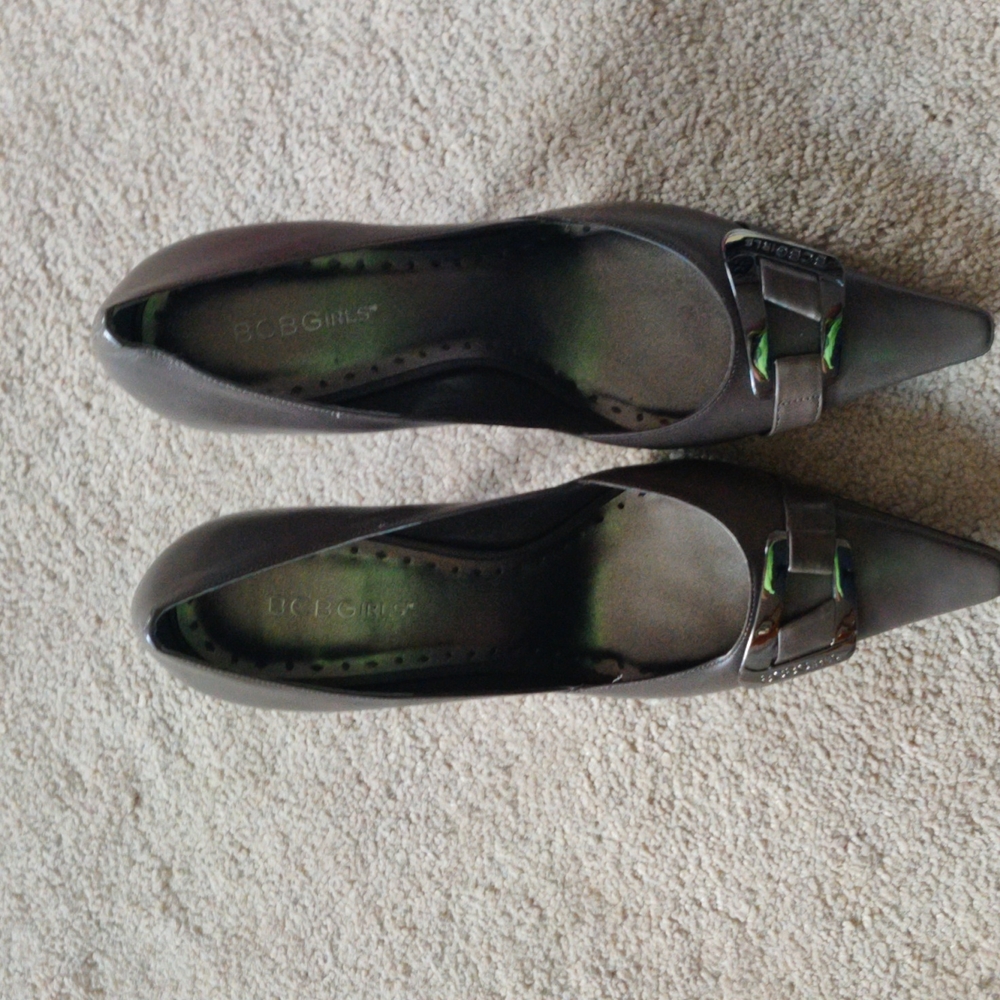 BCBGirls 3"heel size 9 color grey